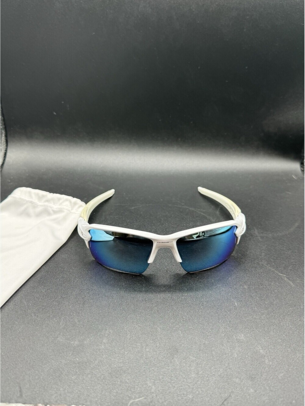 Oakley Flak 2.0 XL Polished White/Prizm Deep Water Polarized OO9188-7659